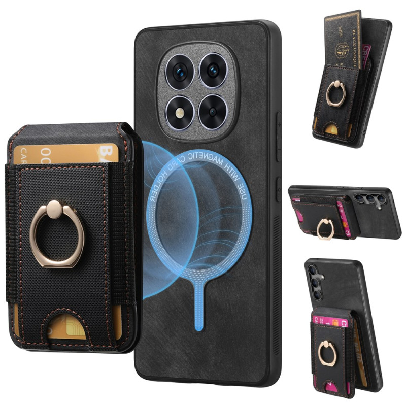Coque Xiaomi Redmi Note 14 Pro 5G / Poco X7 Porte-Cartes Magnétique Rabat Vertical