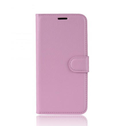 Housse Samsung Galaxy J6 Plus Simili Cuir Litchi Housse Samsung Galaxy J6 Plus Simili Cuir Litchi