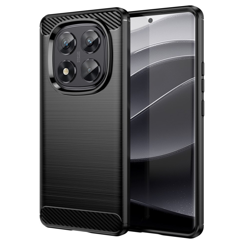 Coque Xiaomi Redmi Note 14 Pro 5G / Poco X7 Fibre Carbone Brossée