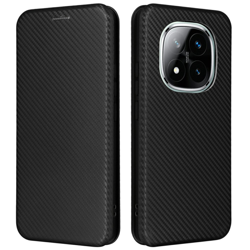 Flip Cover Xiaomi Redmi Note 14 Pro 5G / Poco X7 Fibre Carbone