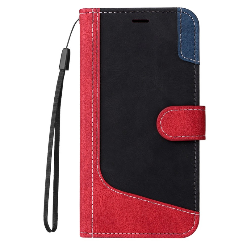 Housse Xiaomi Redmi Note 14 Pro Plus 5G / 14 Pro 5G / Poco X7 Tricolore à Lanière