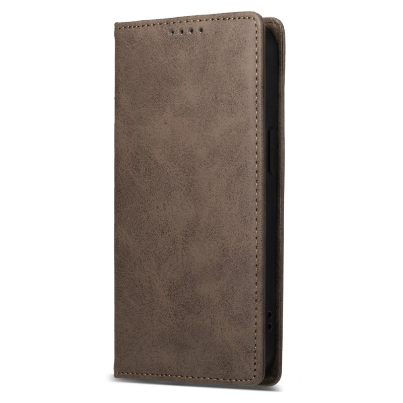 Flip Cover Xiaomi Redmi Note 14 Pro 5G / Poco X7 Effet Cuir Vintage