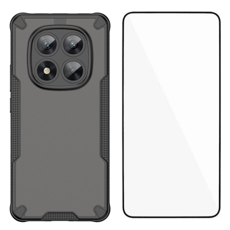 Coque Xiaomi Redmi Note 14 Pro 5G / Poco X7 Silicone Color avec Protection Écran en Verre Trempé
