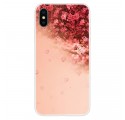 Coque iPhone XS Transparente Arbre Romantique