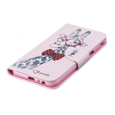 Housse Samsung Galaxy J6 Plus Girafe Intello Housse Samsung Galaxy J6 Plus Girafe Intello