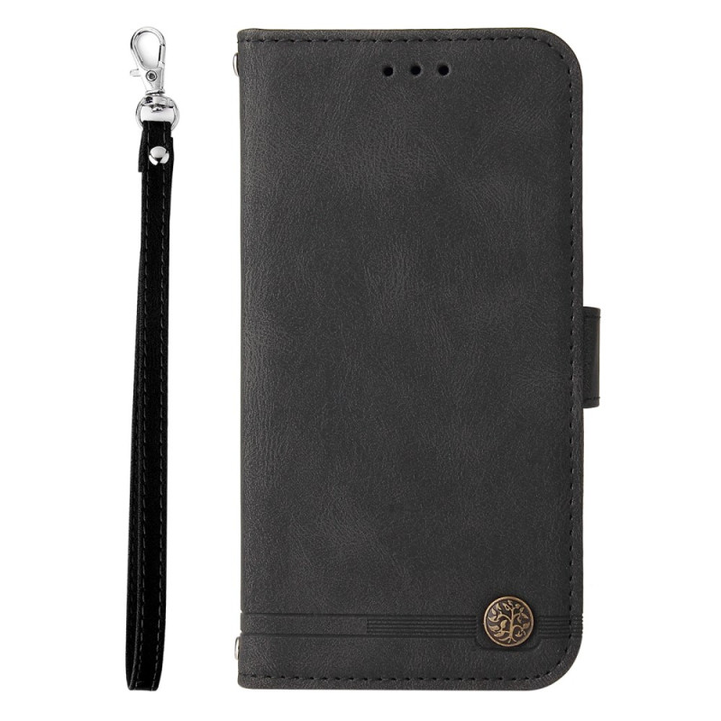 Housse Honor Magic 7 Pro 5G Style Rétro à Lanière