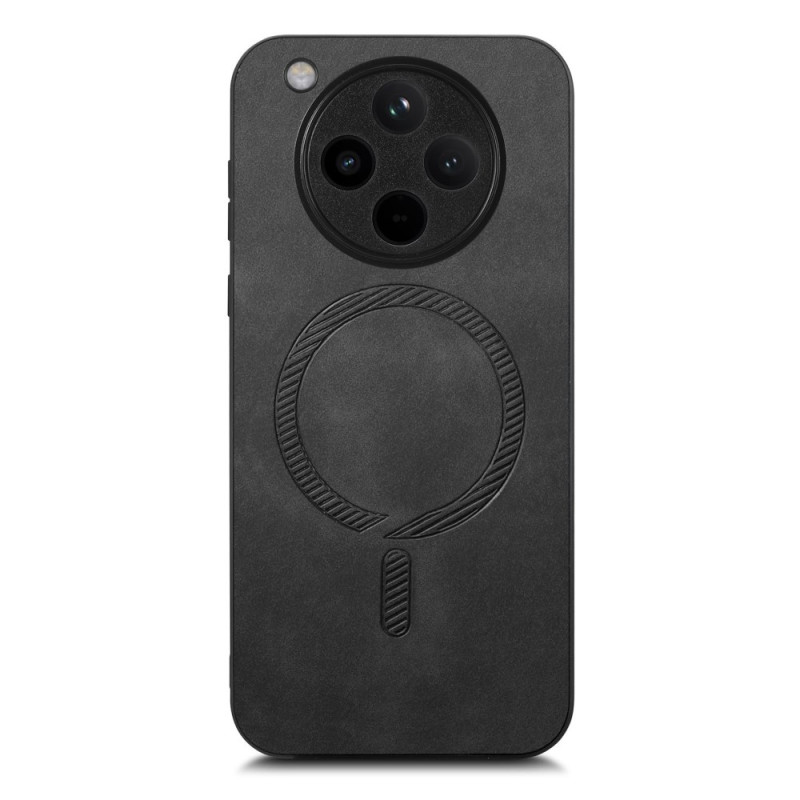 Coque Oppo Find X8 Compatible MagSafe Effet Cuir