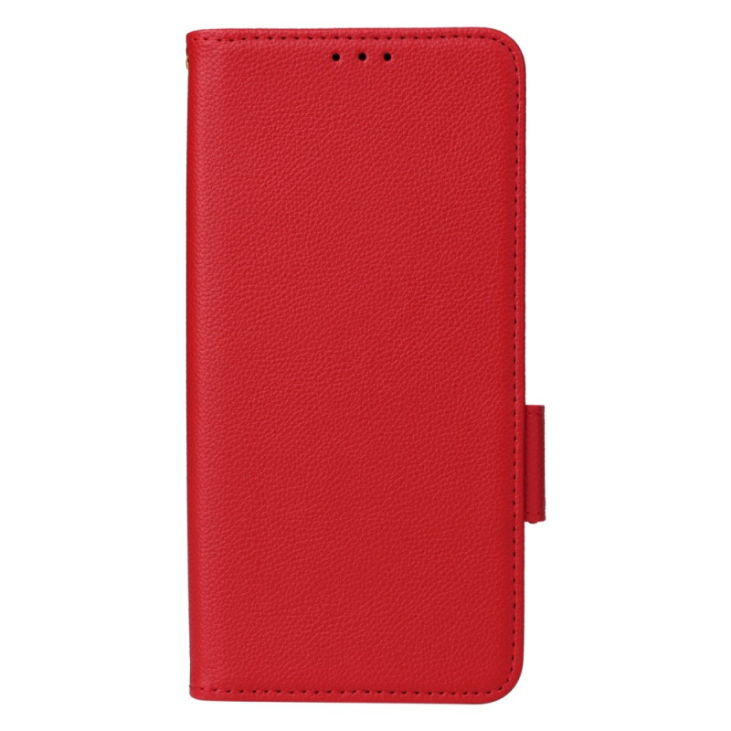 Housse Oppo A3 4G / 5G / A3X / A40 / A60 5G Texture Litchi à Lanière