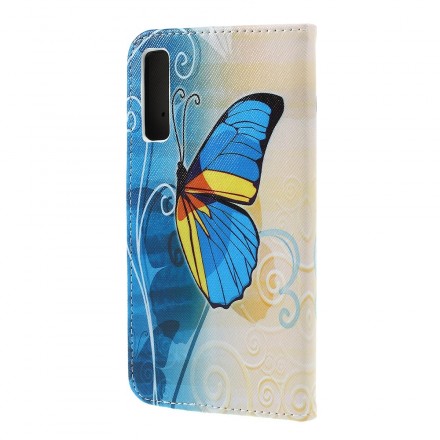 Housse Samsung Galaxy A7 Butterflies