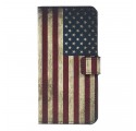 Housse Samsung Galaxy A7 Drapeau USA