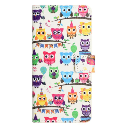 Housse Moto E14 Gang de Hiboux