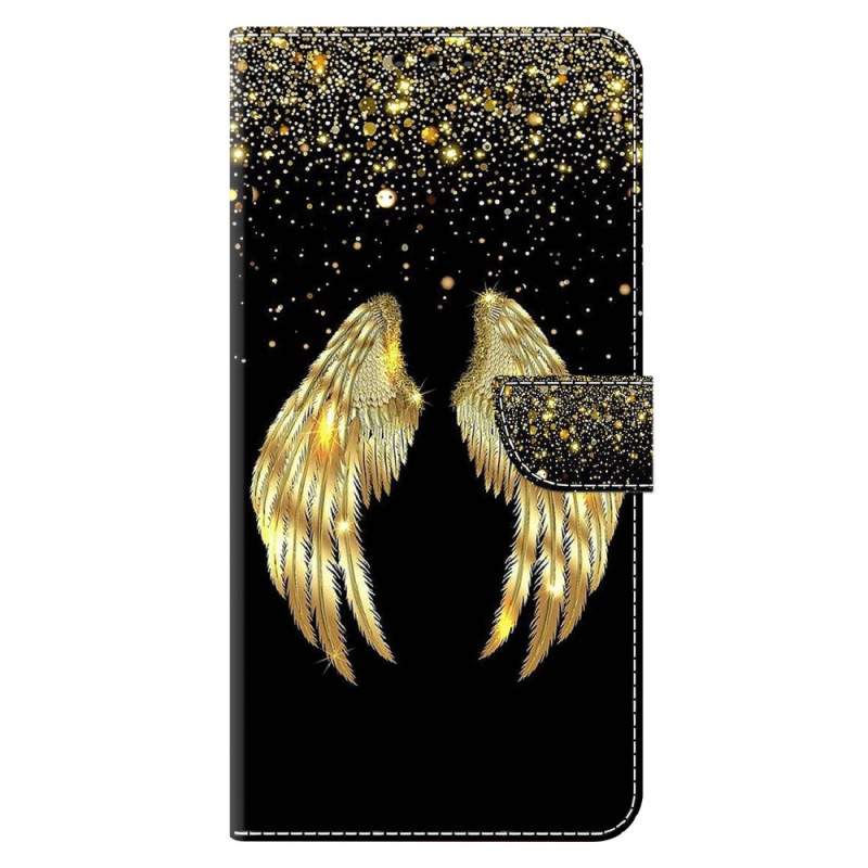 Housse Moto E14 Ailes Dorées