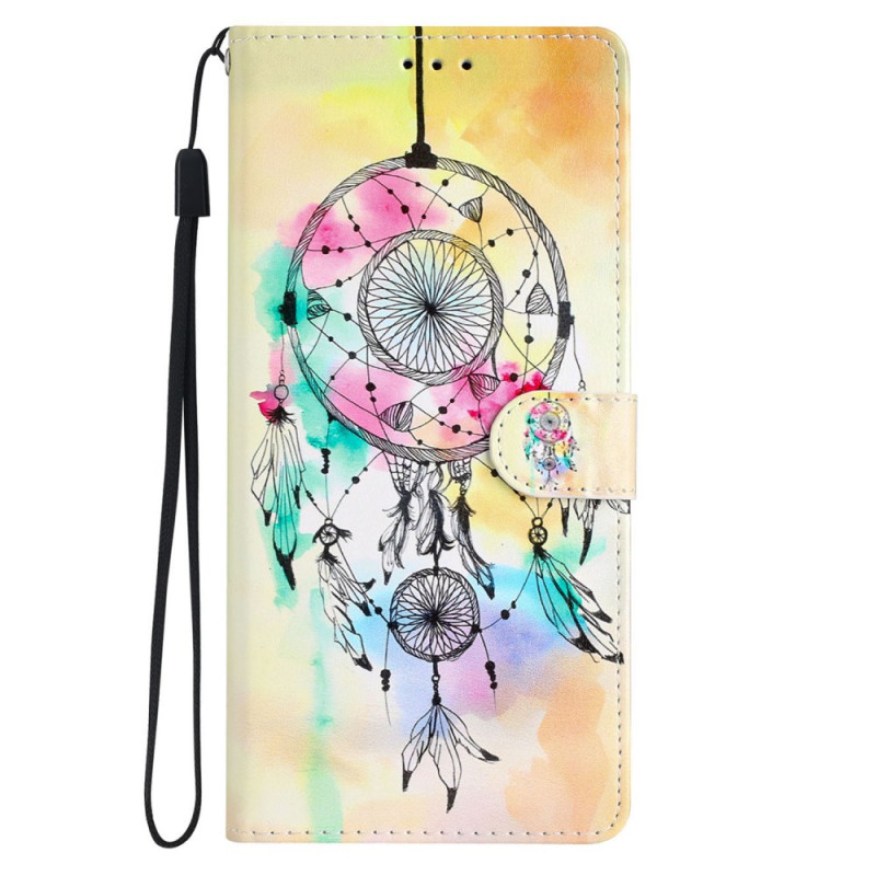 Housse Moto E14 Attrape-Rêves Aquarelle