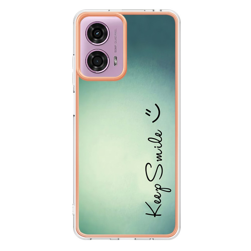 Coque Moto E14 Keep Smile