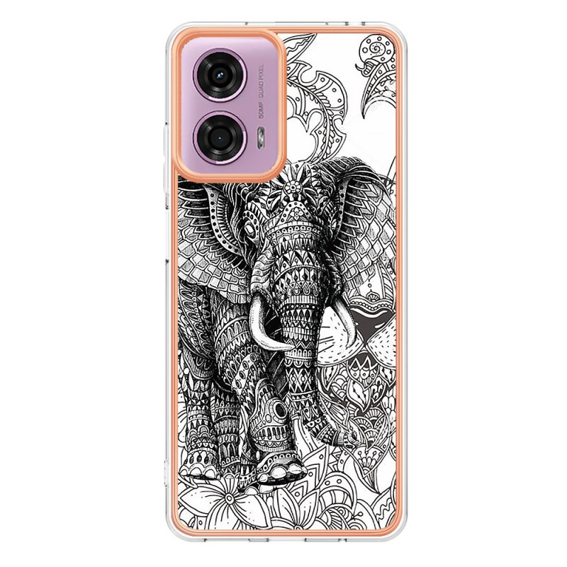 Coque Moto E14 Éléphant Totem