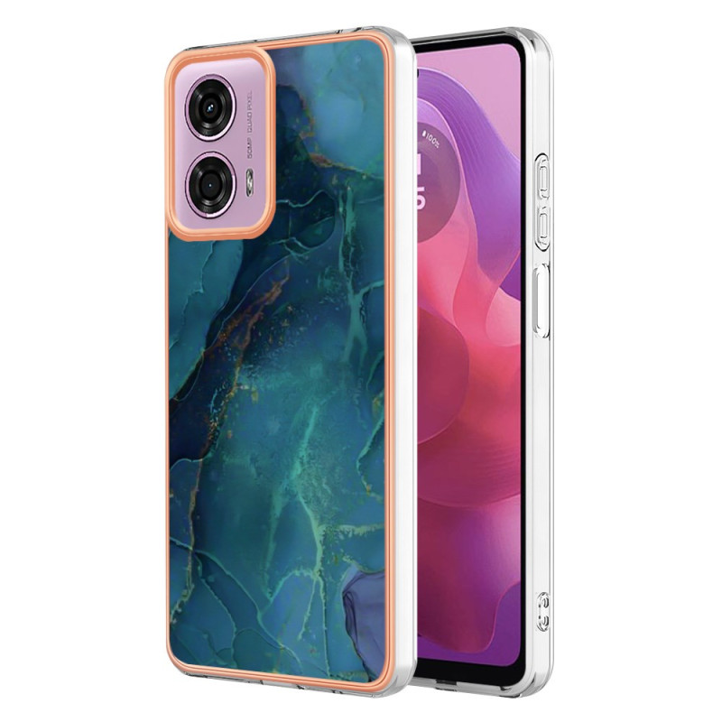 Coque Moto E14 Design Marbre