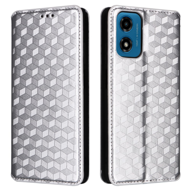 Flip Cover Moto E14 / G24 Power Losanges 3D