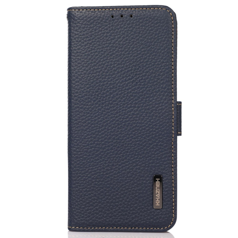 Housse Moto E14 Blocage RFID Cuir Véritable