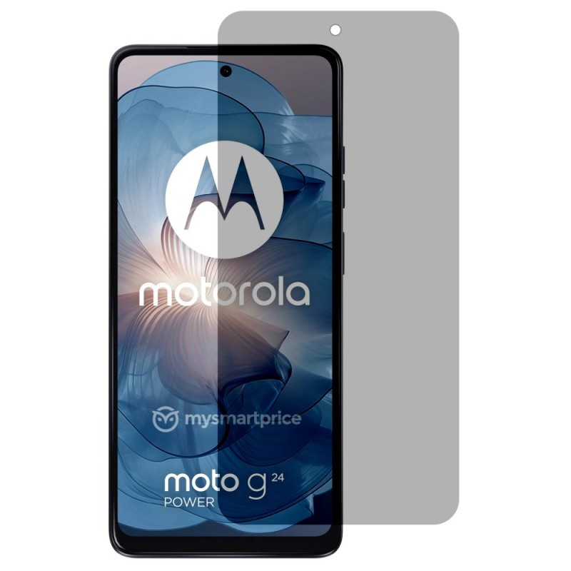 Protection en Verre Trempé Anti-Espion pour Écran Moto E14
