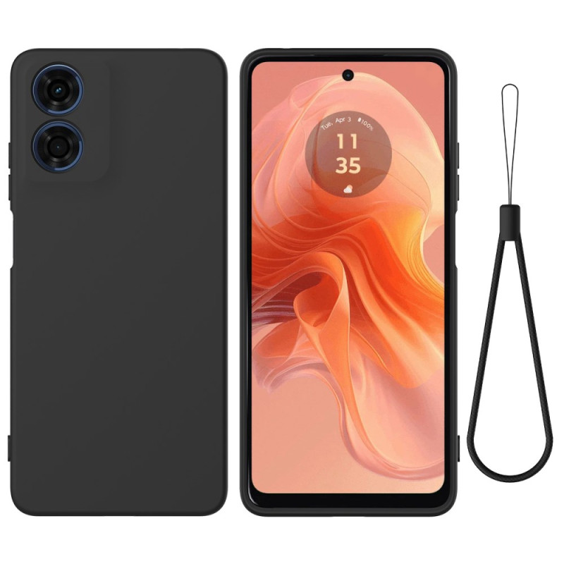 Coque Moto E14 Silicone à Lanière