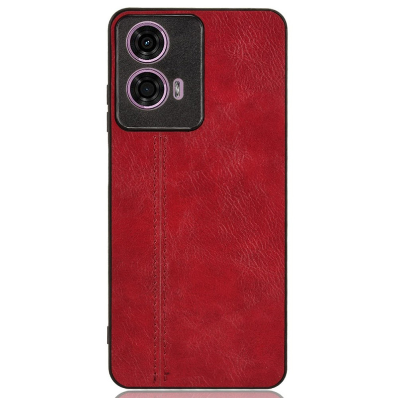 Coque Moto E14 4G Effet Cuir