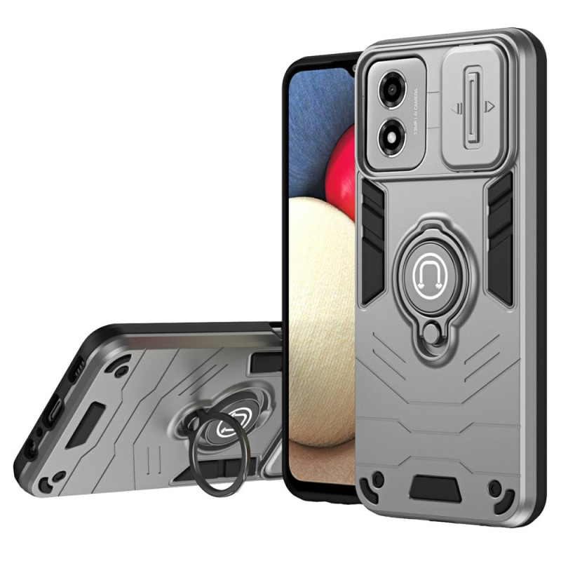 Coque Moto E14 Protection Caméra Coulissante et Support