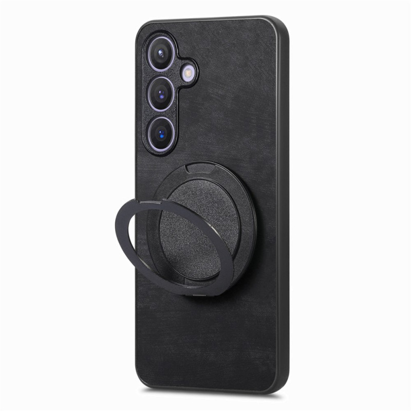 Coque Samsung Galaxy S25 5G Compatible avec MagSafe Effet Daim Vintage