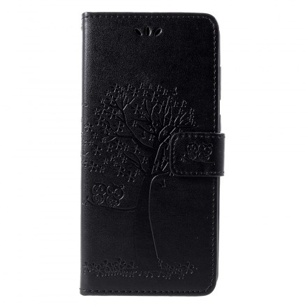 Housse Samsung Galaxy A9 Arbre et Hiboux à Lanière Housse Samsung Galaxy A9 Arbre et Hiboux à Lanière