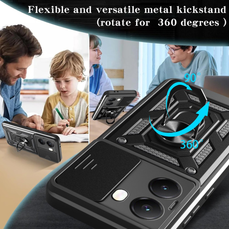 Coque Noirview P10000 Pro En TPU Effet Daim – Protection Anti-choc, Portefeuille Intégré, Support Pliable Magnétique
