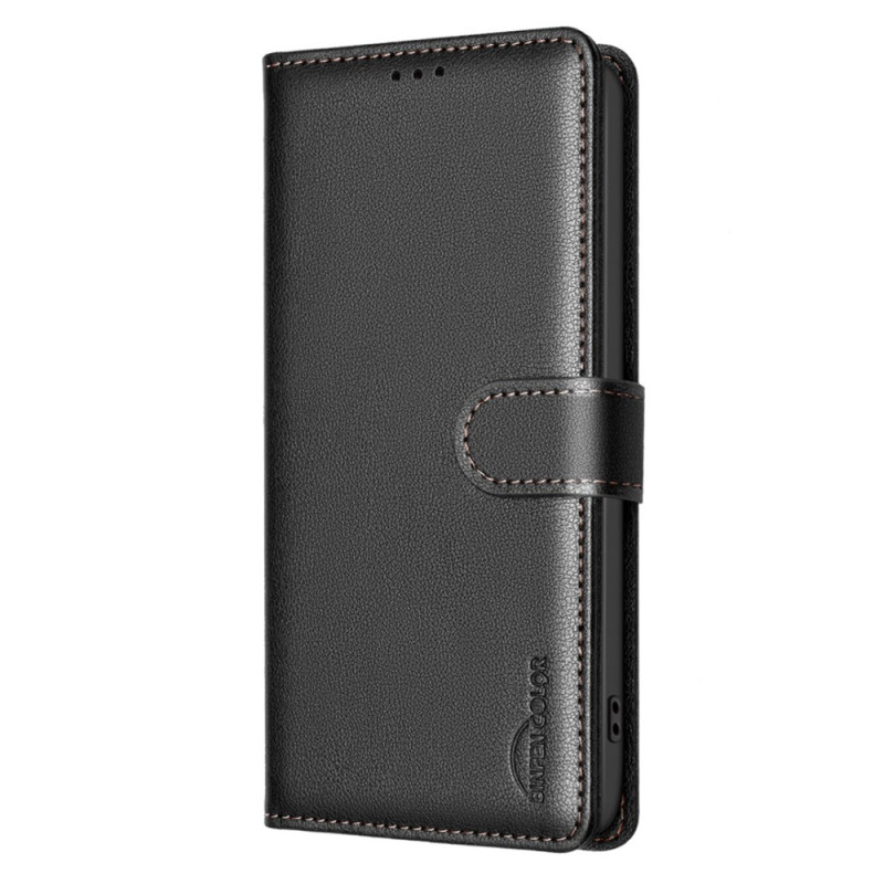 Housse Poco X7 Pro Simili Cuir BINFEN COLOR
