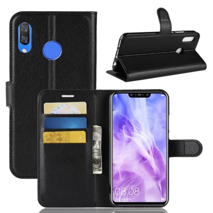 Housse Huawei P Smart Plus Litchi Rétro Housse Huawei P Smart Plus Litchi Rétro