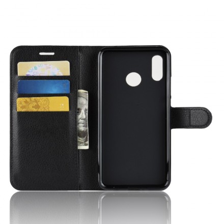 Housse Huawei P Smart Plus Litchi Rétro Housse Huawei P Smart Plus Litchi Rétro