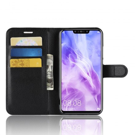 Housse Huawei P Smart Plus Litchi Rétro Housse Huawei P Smart Plus Litchi Rétro