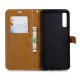 Housse Samsung Galaxy A7 Tissu et Effet Cuir à Lanière Housse Samsung Galaxy A7 Tissu et Effet Cuir à Lanière