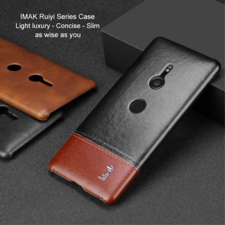 Coque Sony Xperia XZ3 IMAK Ruiyi Series Effet Cuir