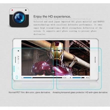Protection en verre trempé pour Sony Xperia Z3 Protection en verre trempé pour Sony Xperia Z3