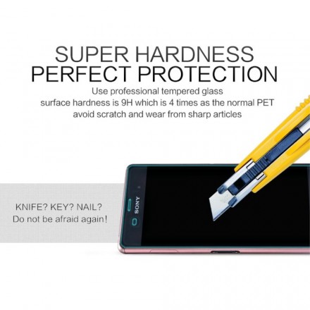 Protection en verre trempé pour Sony Xperia Z3 Protection en verre trempé pour Sony Xperia Z3