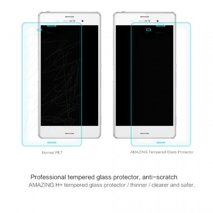 Protection en verre trempé pour Sony Xperia Z3 Protection en verre trempé pour Sony Xperia Z3