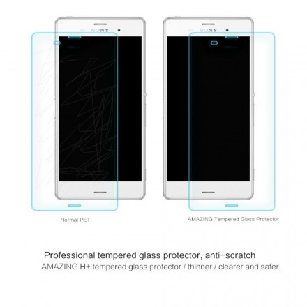 Protection en verre trempé pour Sony Xperia Z3