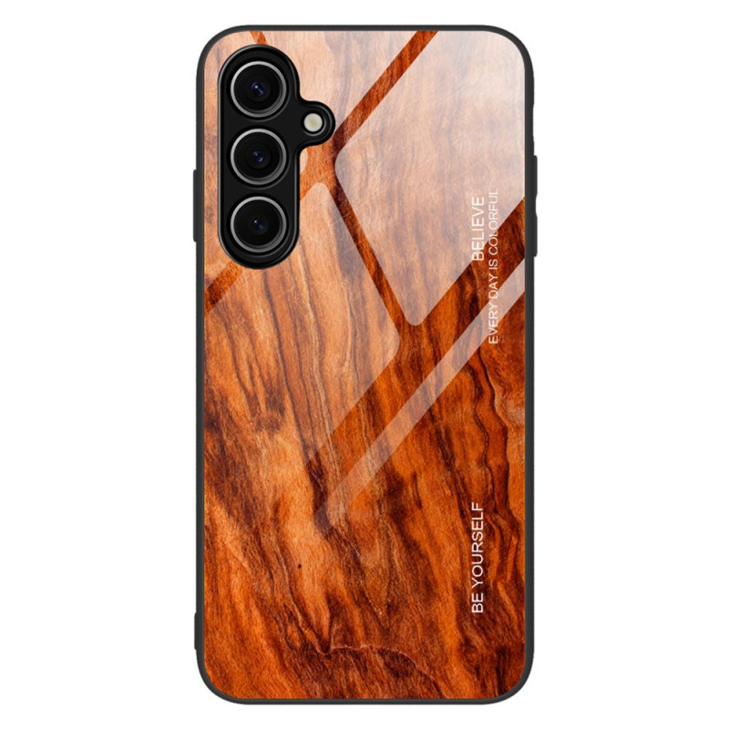 Coque Samsung Galaxy A16 4G / 5G Verre Trempé Effet Bois