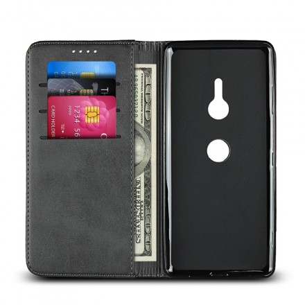 Flip Cover Sony Xperia XZ3 Effet Cuir Flip Cover Sony Xperia XZ3 Effet Cuir