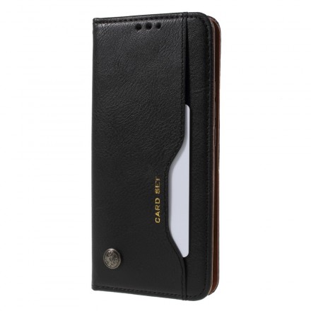 Flip Cover Huawei Mate 20 Pro Simili Cuir Porte-Cartes Flip Cover Huawei Mate 20 Pro Simili Cuir Porte-Cartes