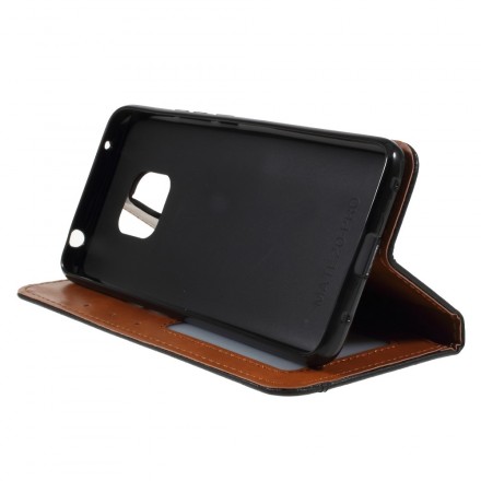 Flip Cover Huawei Mate 20 Pro Simili Cuir Porte-Cartes Flip Cover Huawei Mate 20 Pro Simili Cuir Porte-Cartes