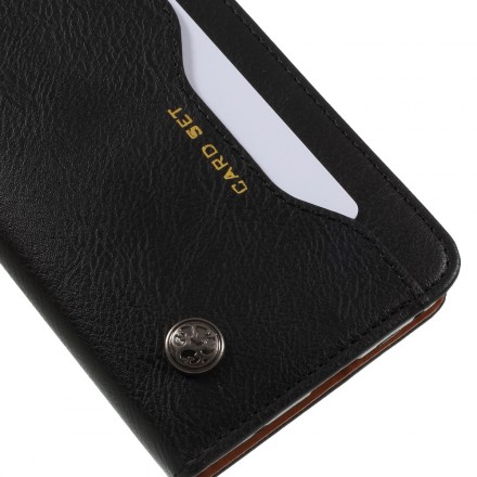 Flip Cover Huawei Mate 20 Pro Simili Cuir Porte-Cartes Flip Cover Huawei Mate 20 Pro Simili Cuir Porte-Cartes