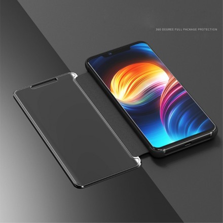 View Cover Huawei Mate 20 Pro Miroir et Simili Cuir