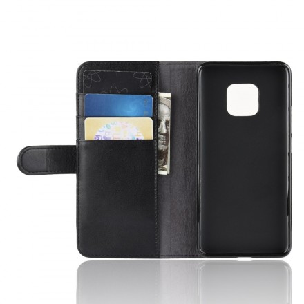 Housse Huawei Mate 20 Pro Cuir Fendu Housse Huawei Mate 20 Pro Cuir Fendu