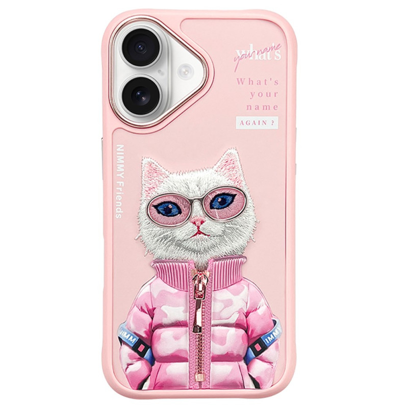 Coque iPhone 16 Design Brodé