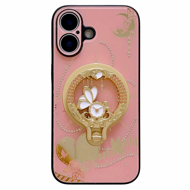 Coque iPhone 16 Magnétique Support Papillon