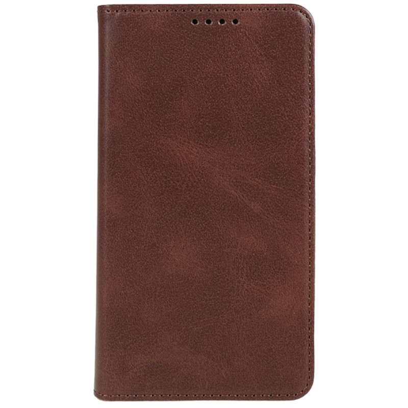 Flip Cover iPhone 16E Effet Cuir