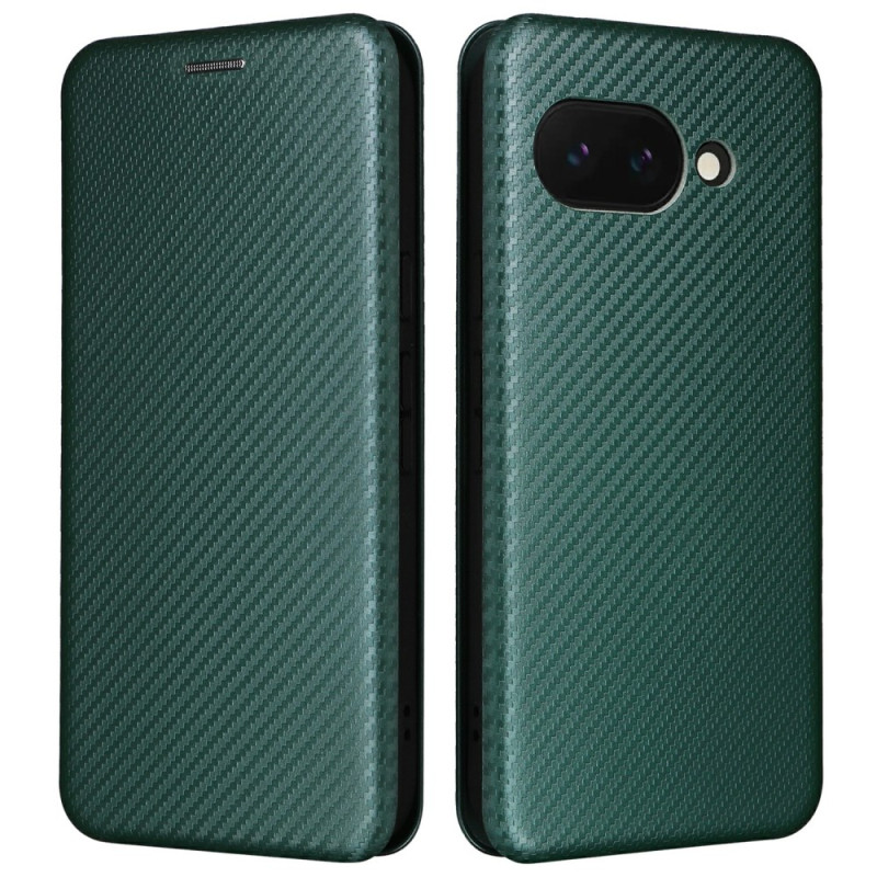 Flip Cover Google Pixel 9A Fibre Carbone